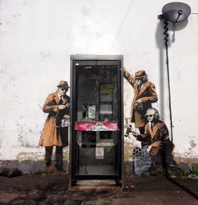 Banksy-in-Cheltenham-England