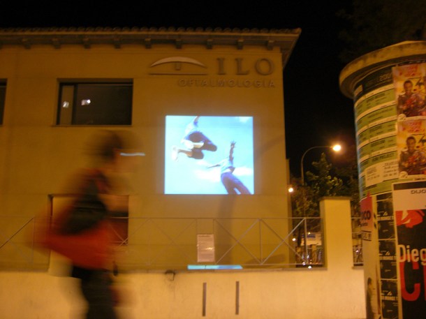 elmur video installation Lleida